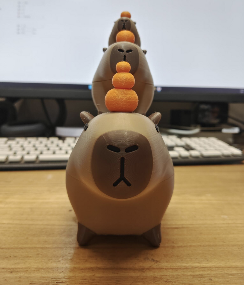 OFERTA Capybara magnética, juguetes figuras 3D