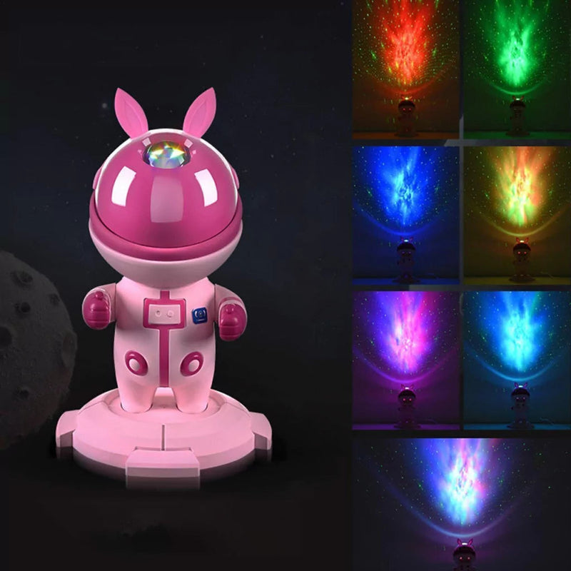CONEJA CÓSMICA PROYECTORA DE GALAXIAS Y NEBULOSAS