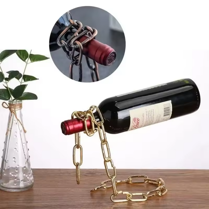 VinoArte - Soporte Botella de Vino Antigravedad