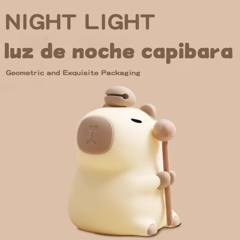 Capibarita - Luz de Noche Capibara con Accesorios
